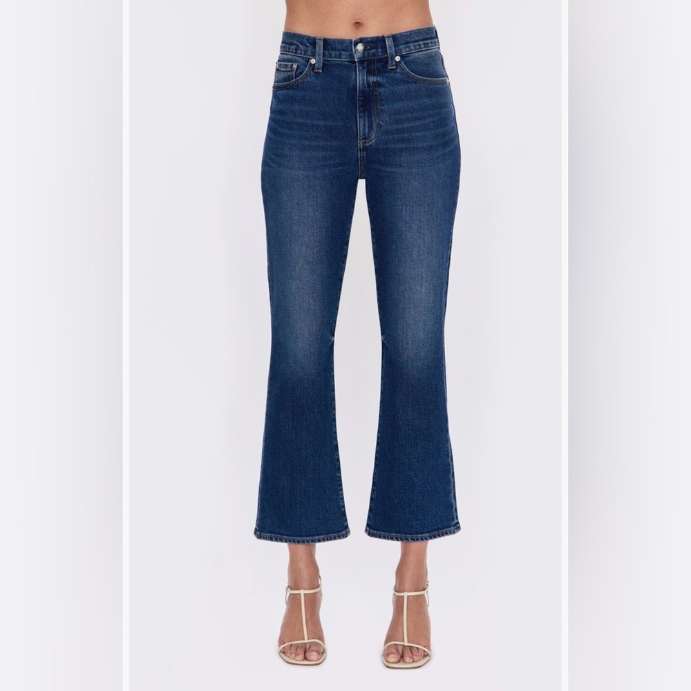 PISTOLA Lennon High Waist Ankle Bootcut Jeans in Rosslyn Wash